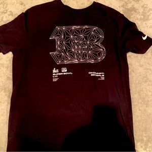 Cincinnati Bengals 2021 Nike Super Bowl Diamond Black Shirt Men’s XL